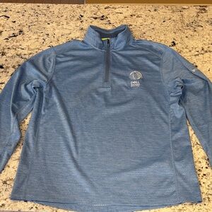 Vineyard Vines Light Blue Quarter-Zip Pullover